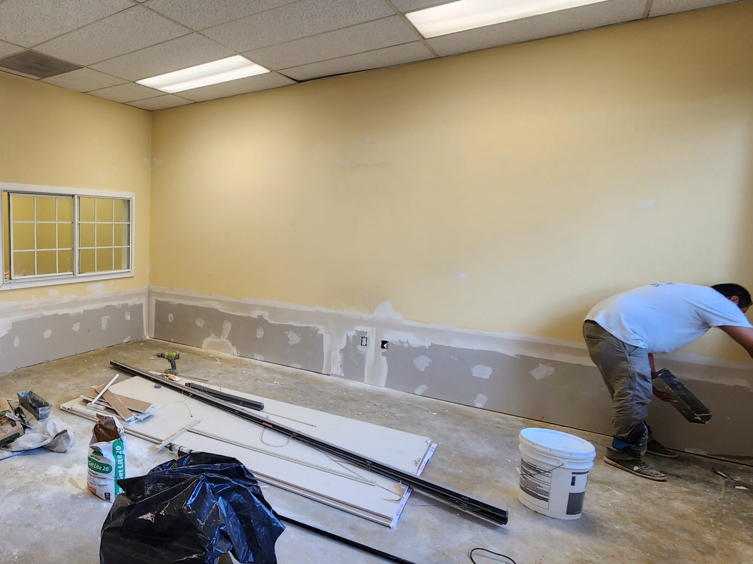 drywall repairs in interior walls